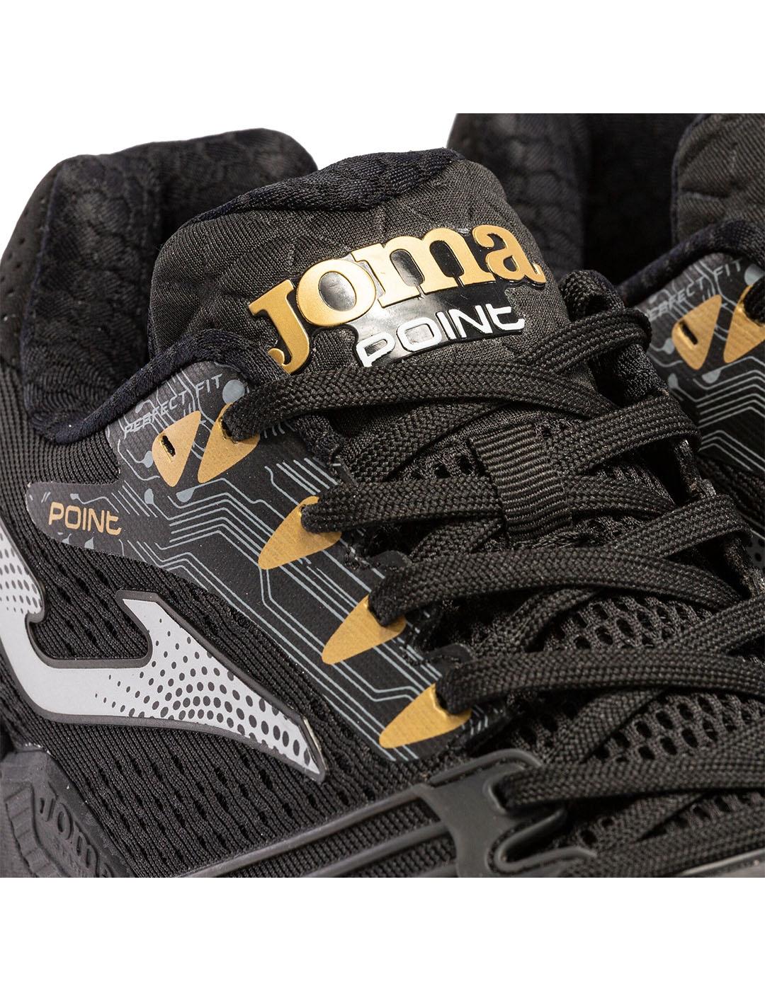 Zapatilla Padel Hombre Joma T.Point 23 Fed. Inter Negro Dora