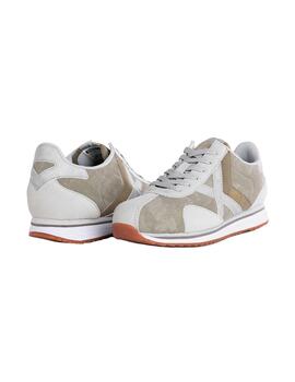 Zapatilla Hombre Munich Sapporo 154 Gris Caqui