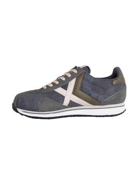 Zapatilla Hombre Munich Sapporo 155 Lona Gris
