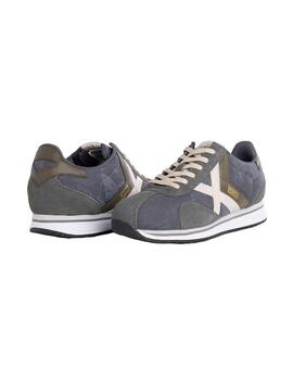 Zapatilla Hombre Munich Sapporo 155 Lona Gris