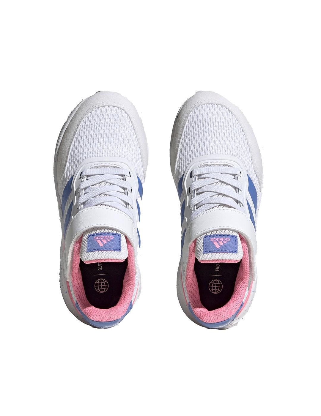 Zapatilla Ni a adidas Nebzed Blanca Azul Rosa