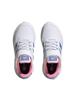 Zapatilla Niña adidas Nebzed Blanca Azul Rosa