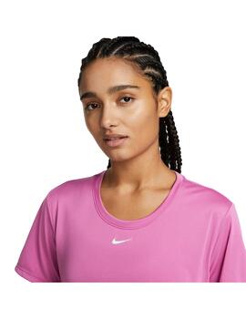 Camiseta Mujer Nike One Rosa