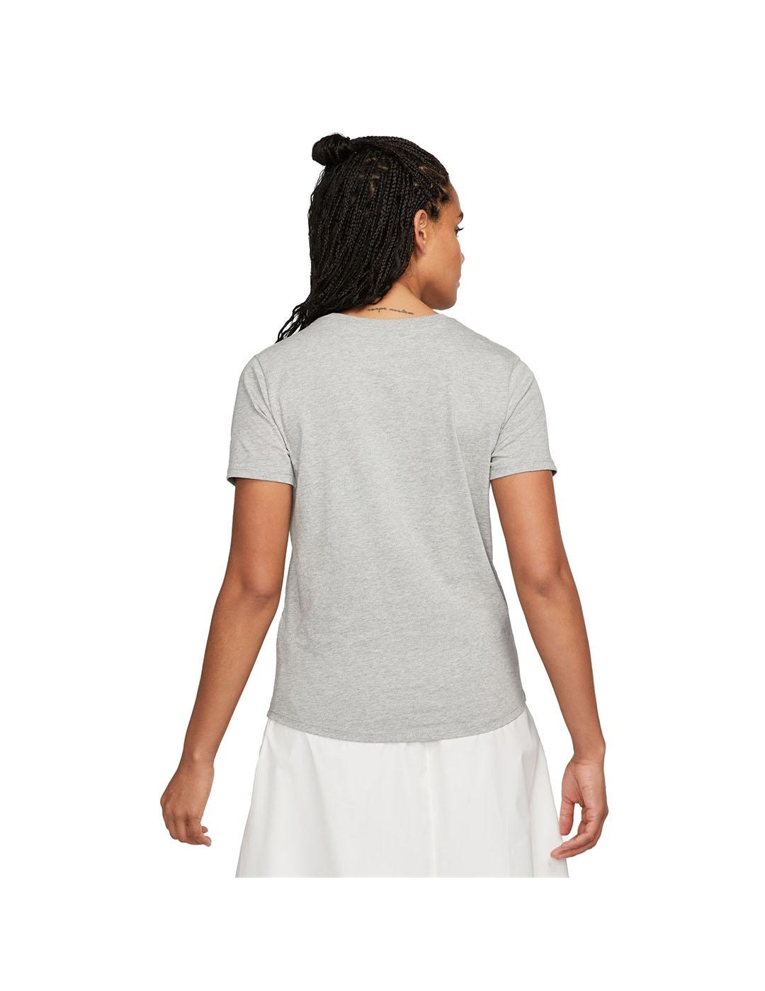 Camiseta Mujer Nike Nsw Club Gris