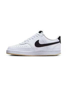 Zapatilla Hombre Nike Court Vision Blanca Negra
