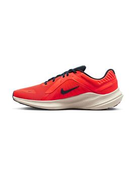 Zapatilla Hombre Nike Quest 5 Roja Fluor