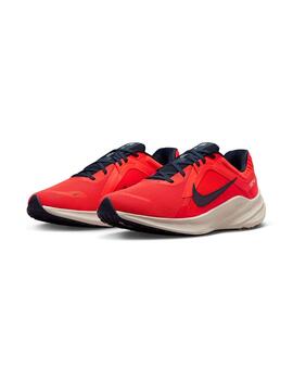 Zapatilla Hombre Nike Quest 5 Roja Fluor