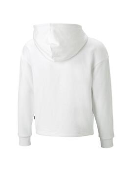 Sudadera Puma Niña Street Art Blanca