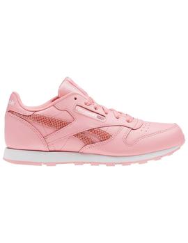 reebok classic niña rosa