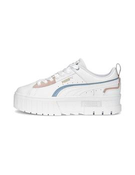 Zapatilla Mujer Puma Mayze UT Blanca Rosa Azul