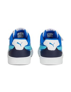 Zapatilla Niño Puma Caven Block azules
