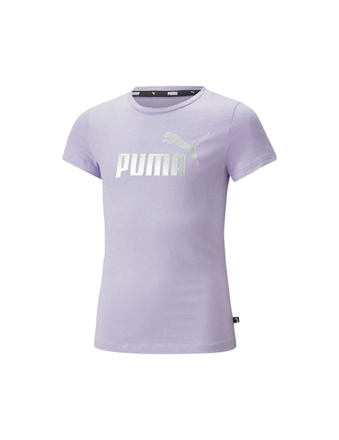 Camiseta Puma Niña Rosa