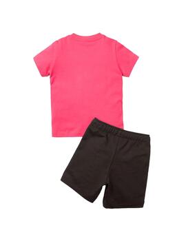 Conjunto Niña Puma Minicats Rosa Negra