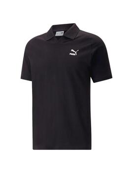 Polo Hombre Puma Classics V-Collar Negra