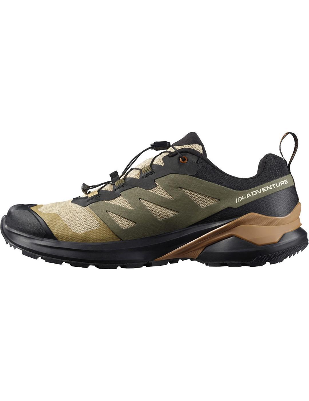 Zapatilla Hombre Salomon X-Adventure Gtx Verde Marr