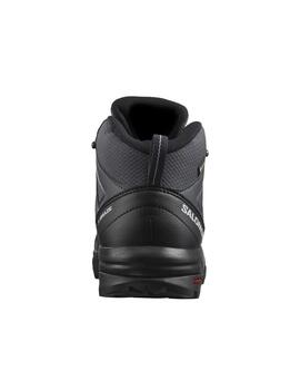 Bota Mujer Salomon Braxe Mid GTX Negro