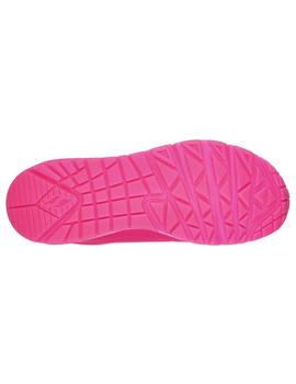 Zapatilla Mujer Skechers Uno-Night Rosa/Fucsia