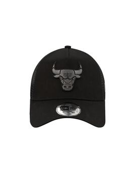 Gorra Unisex New Era Bulls Negra Red