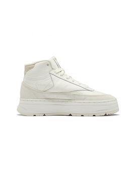 Zapatilla Mujer Reebok Club C Geo Mid  Crema