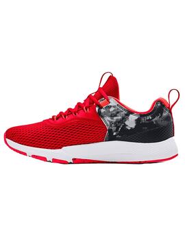 Zapatilla Hombre Under Armour Charged Cushioning Roja.