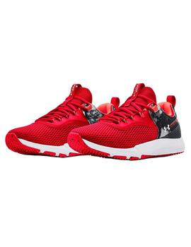 Zapatilla Hombre Under Armour Charged Cushioning Roja.