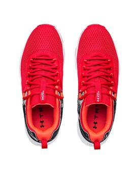 Zapatilla Hombre Under Armour Charged Cushioning Roja.