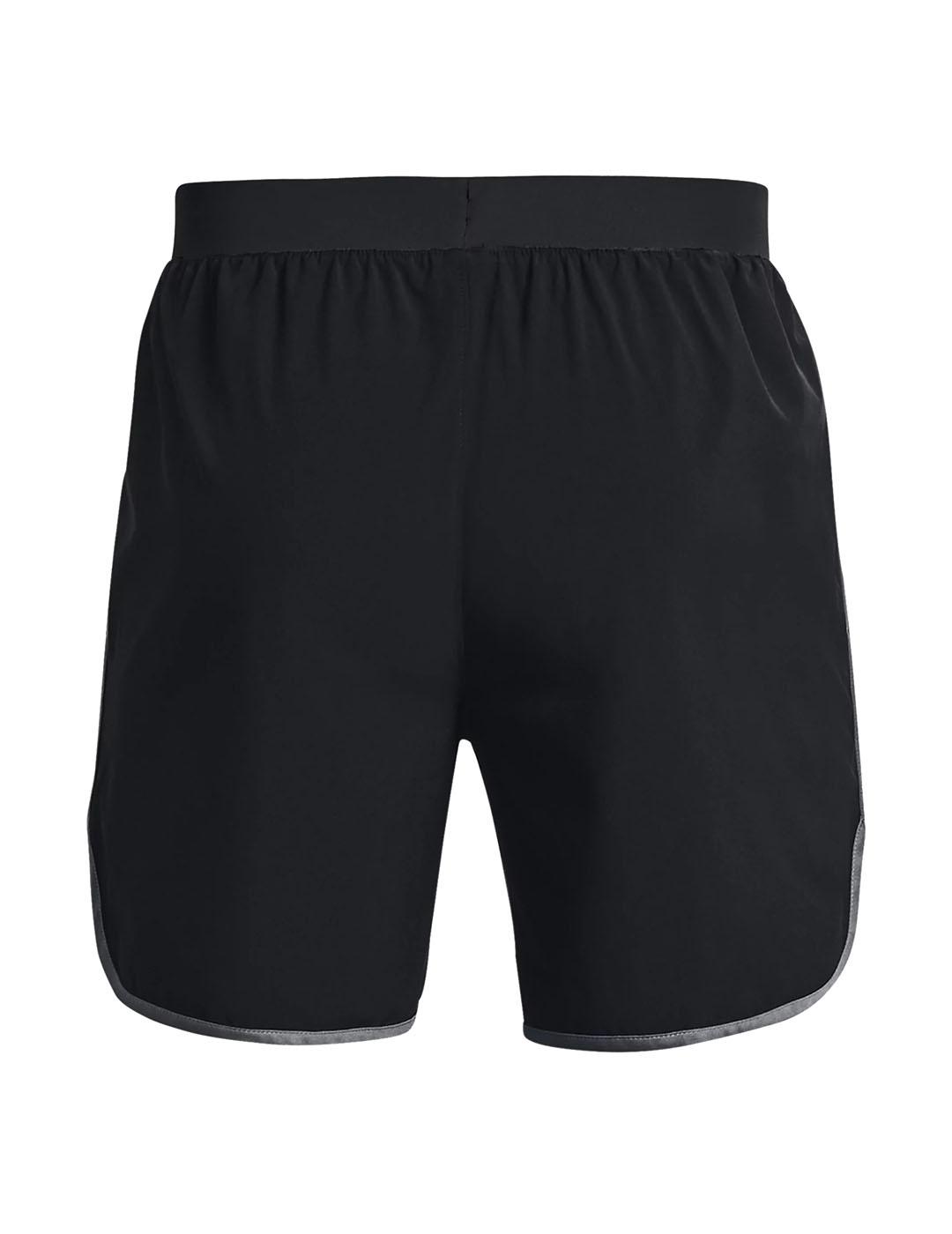 Short Hombre Under Armour Hiiit Woven Negro Gris