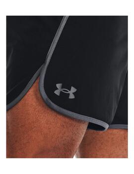 Short Hombre Under Armour Hiiit Woven Negro Gris