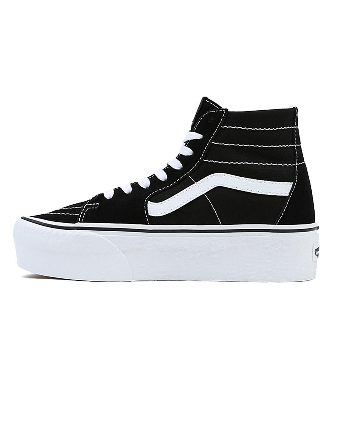 Zapatilla Mujer Vans Sk8-Hi Tapered Stackf Negra