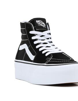 Zapatilla Mujer Vans Sk8-Hi Tapered Stackf Negra