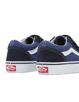 Zapatilla Niño Vans Old Skool V Marino