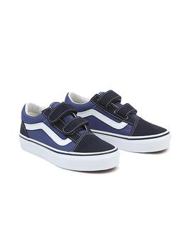 Zapatilla Niño Vans Old Skool V Marino