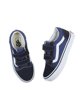 Zapatilla Niño Vans Old Skool V Marino