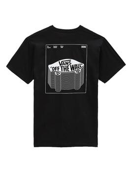 Camiseta Hombre Vans Transfixed Negro
