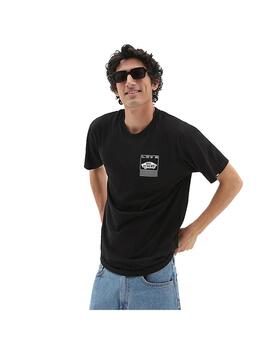 Camiseta Hombre Vans Transfixed Negro