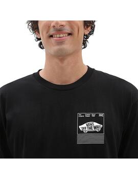 Camiseta Hombre Vans Transfixed Negro