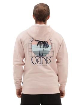 Sudadera Hombre Vans Neon Po Rosa