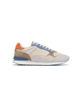 Zapatilla Hombre Hoff Santiago Beige Azul Na