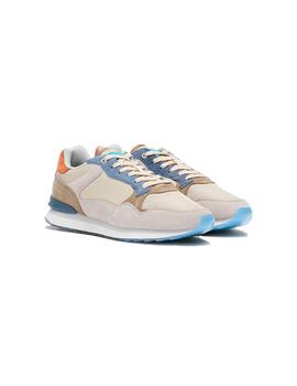 Zapatilla Hombre Hoff Santiago Beige Azul Na