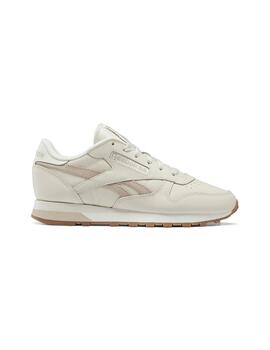 Zapatilla Mujer Reebok Classic Leather crema