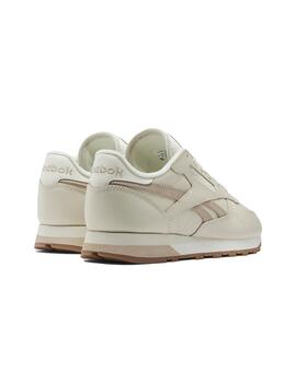 Zapatilla Mujer Reebok Classic Leather crema