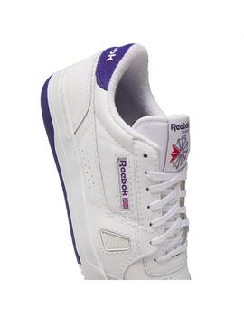 Zapatillas Hombre Reebok Lt Court Blanca Morada