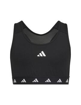 Sujetador Deportivo Niña adidas Aeroready Negro