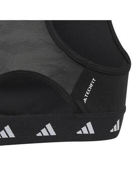 Sujetador Deportivo Niña adidas Aeroready Negro