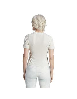 Camiseta Mujer adidas Train Essentials Gris Claro