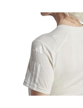 Camiseta Mujer adidas Train Essentials Gris Claro