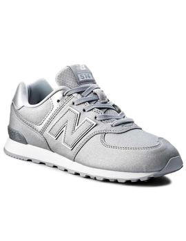 Zapatilla New Balance 574 Junior Gris