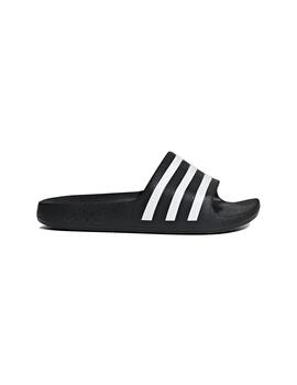 Chancla Niñ@ adidas Adilette Aqua Negra Blanca