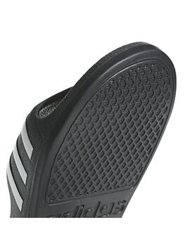 Chancla Niñ@ adidas Adilette Aqua Negra Blanca