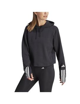Sudadera Mujer adidas 3S Negro